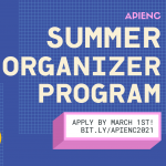 2021 Summer Organizer Program – Apply by March 1st!